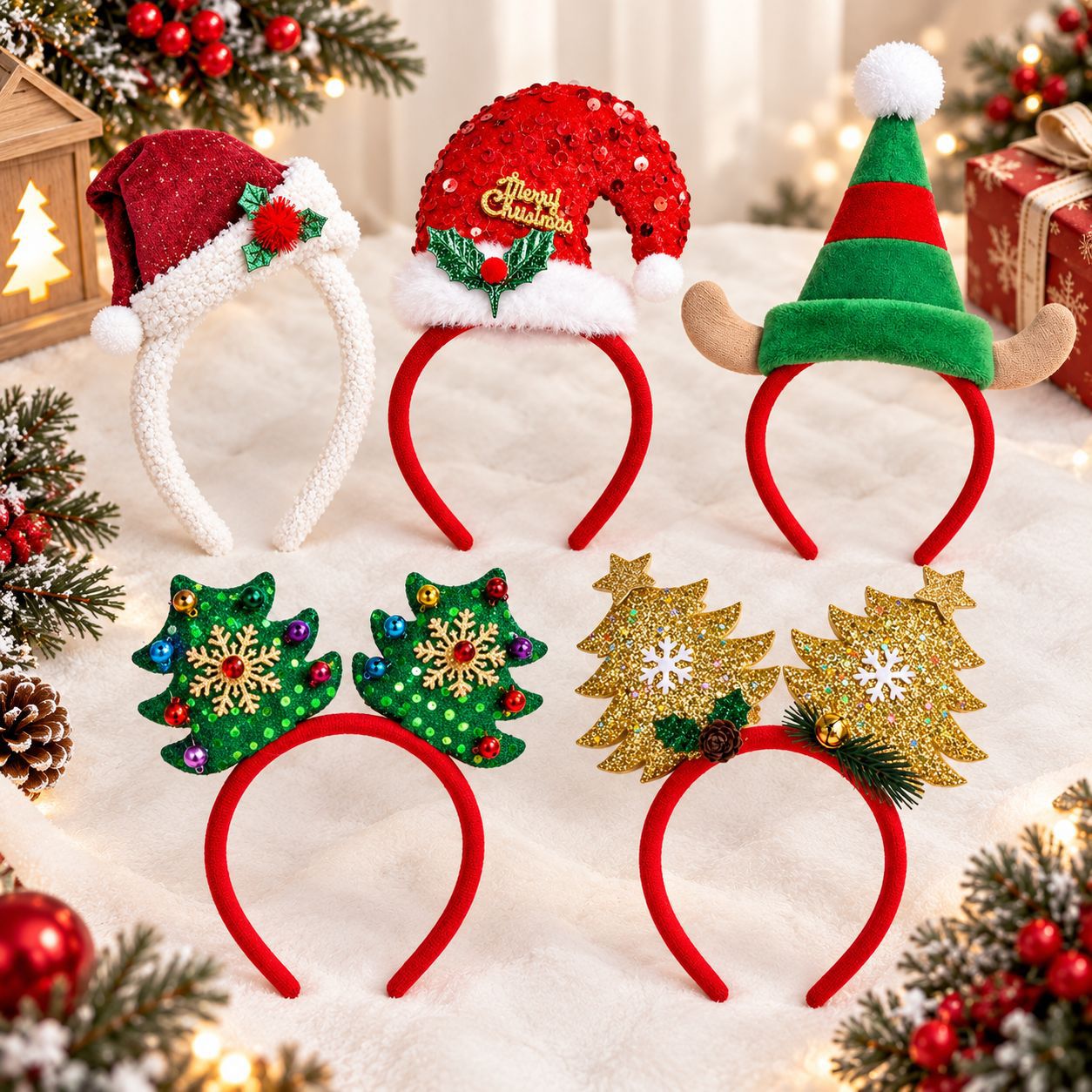Weihnachts-Stirnband mit Weihn – Reindeer Antlers Headband Bewertung und Preis