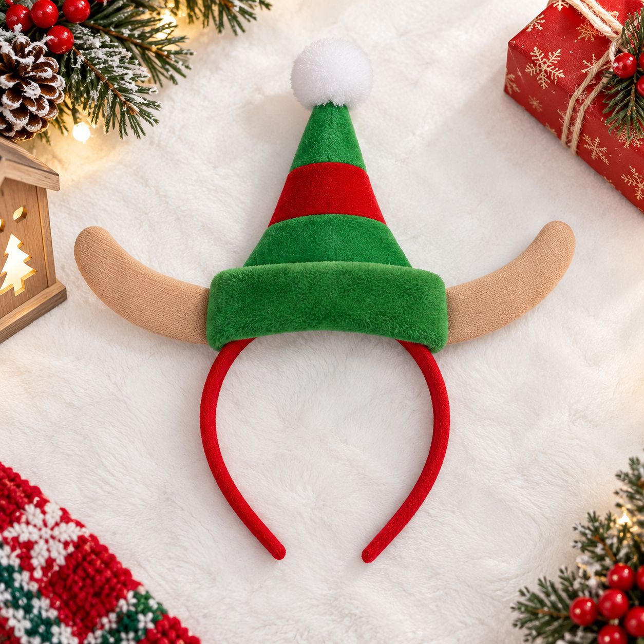 Weihnachts-Stirnband mit Weihn – Reindeer Antlers Headband Bewertung und Preis