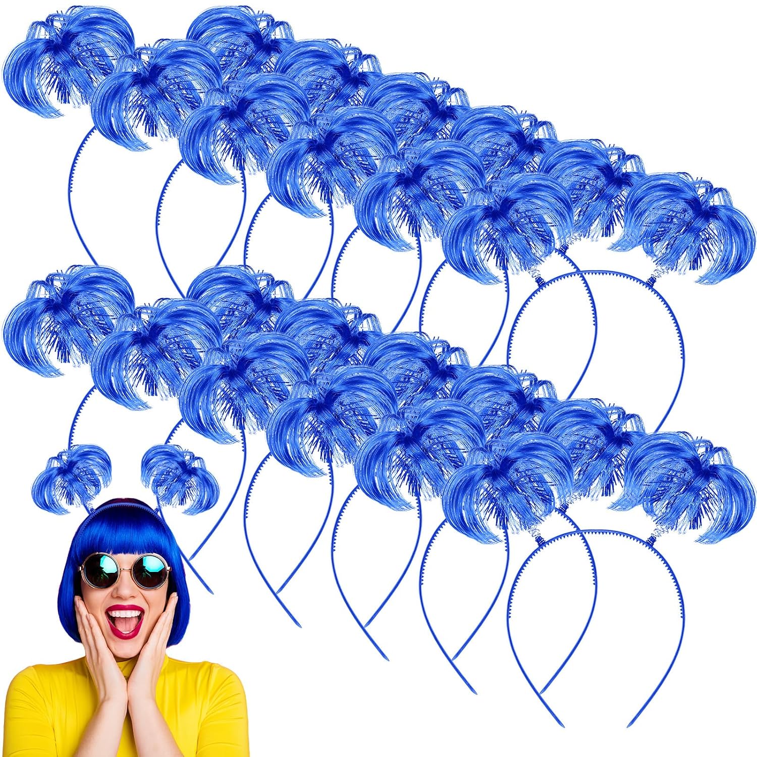 6/12 Stück Pompom-Stirnband Ha – Tinsel Garland Decoration Bewertung und Preis