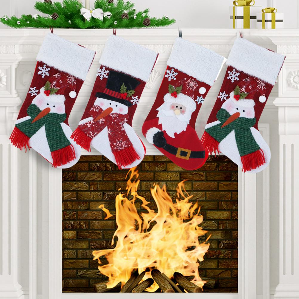 Weihnachtsstrumpf-Set aus Poly – Christmas Stocking Hanging Bewertung und Preis