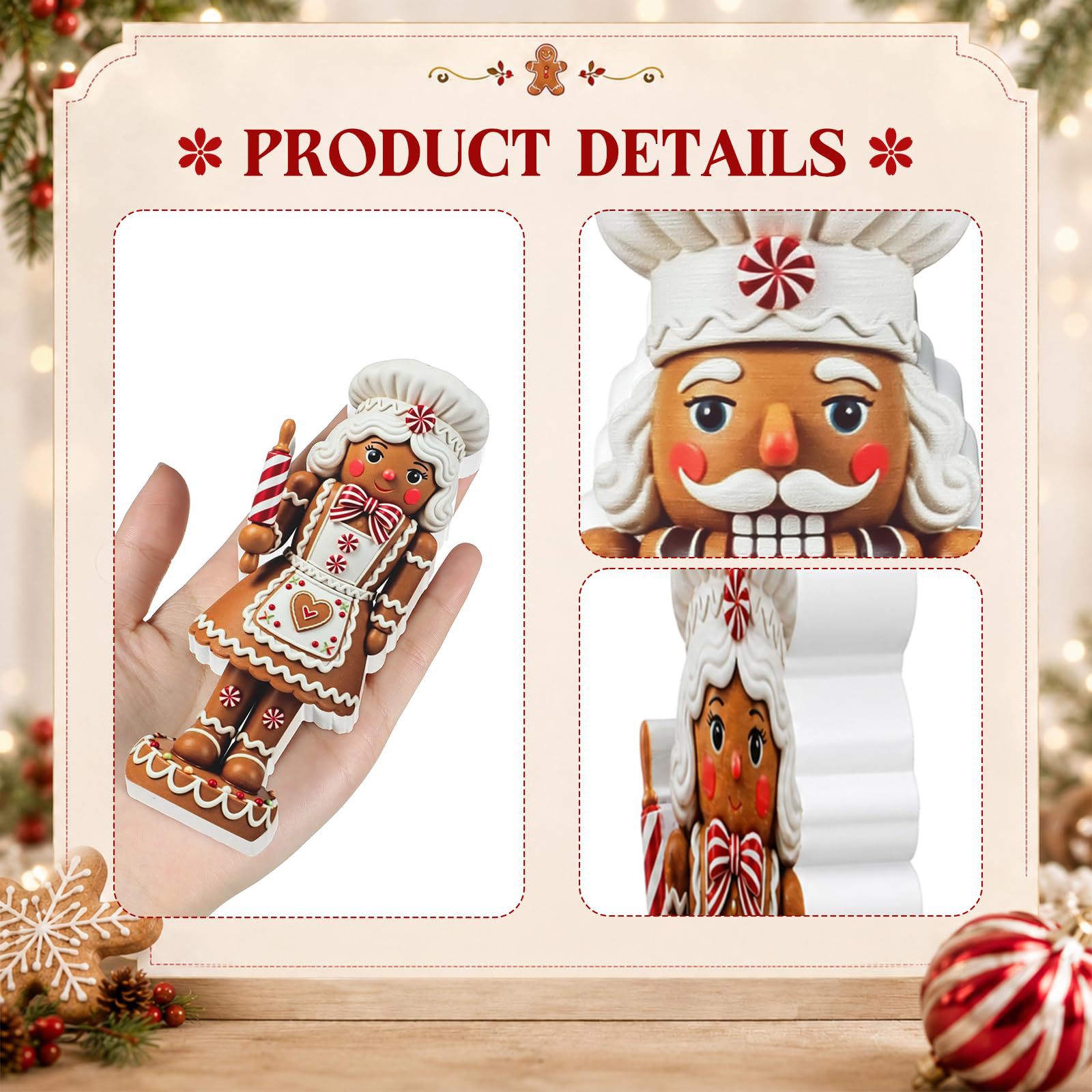 2-teiliges Nussknacker-Set aus – Nutcracker Figurine Bewertung und Preis