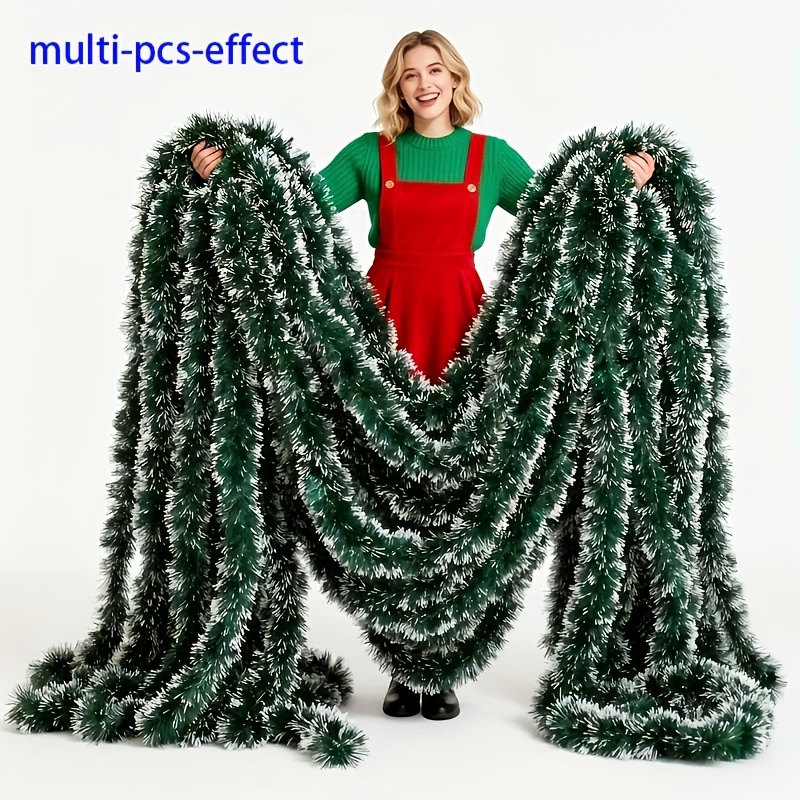 6/14 m lange Weihnachts-Lamett – Tinsel Garland Decoration Bewertung und Preis