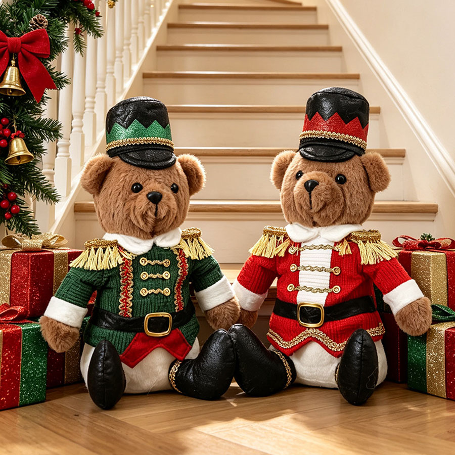 Weihnachts-Soldaten-Bär-Puppe, – Nutcracker Figurine Bewertung und Preis