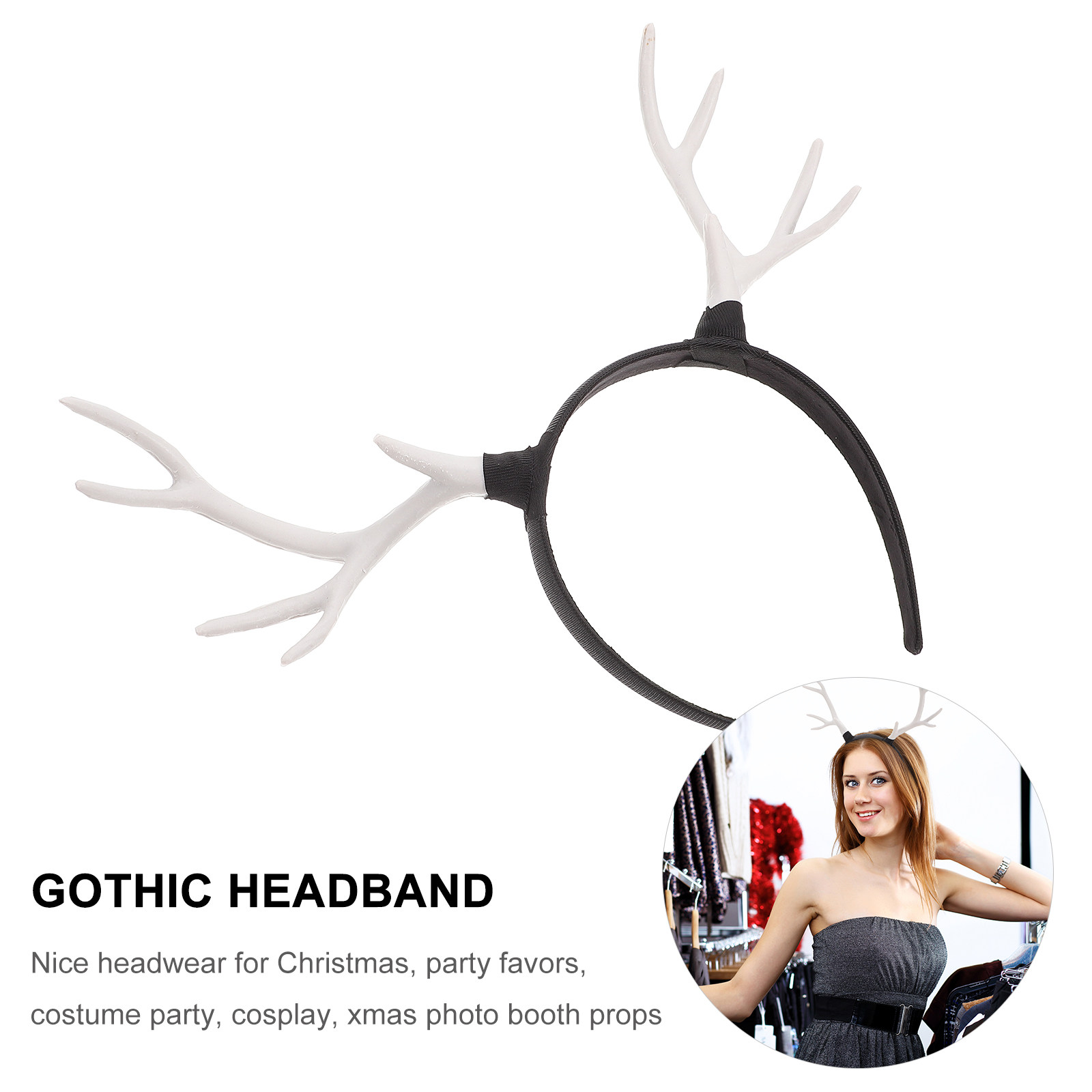 1 Stück entzückendes Weihnacht – Reindeer Antlers Headband Bewertung und Preis