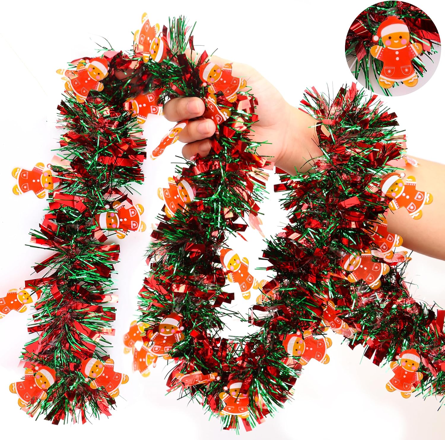 Weihnachtsgirlanden-Dekoration – Tinsel Garland Decoration Bewertung und Preis