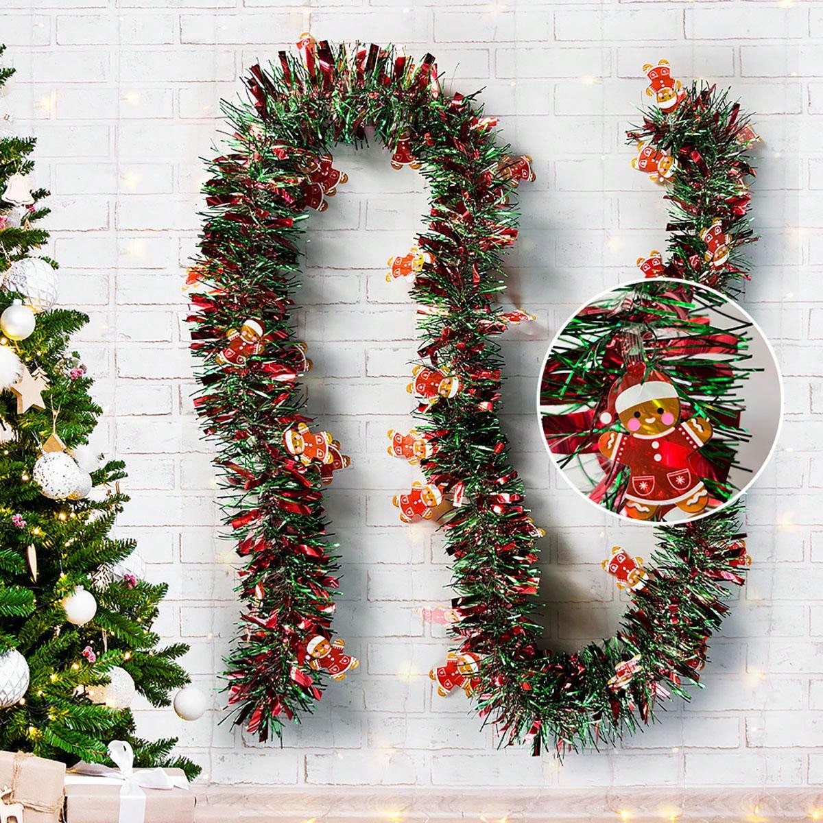 Weihnachtsgirlanden-Dekoration – Tinsel Garland Decoration Bewertung und Preis