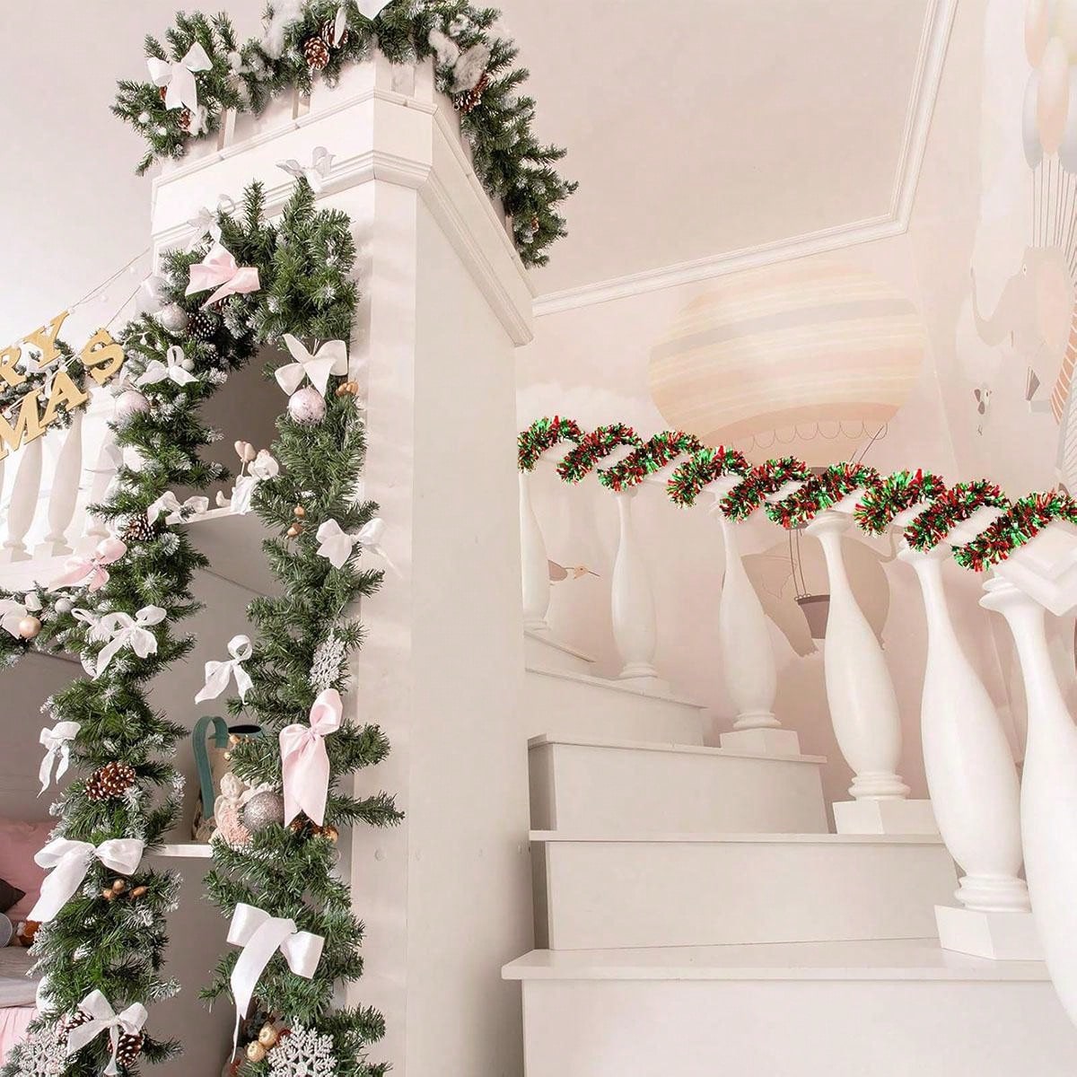 Weihnachtsgirlanden-Dekoration – Tinsel Garland Decoration Bewertung und Preis