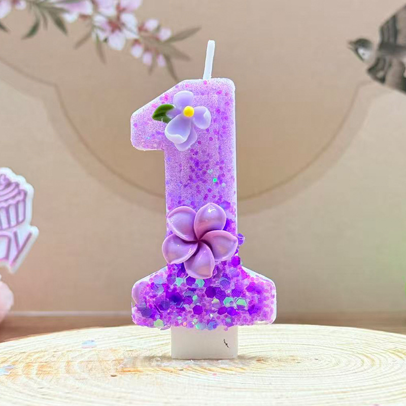 Weiche, tiefviolette Zahlenker – Holiday Candle Set Bewertung und Preis
