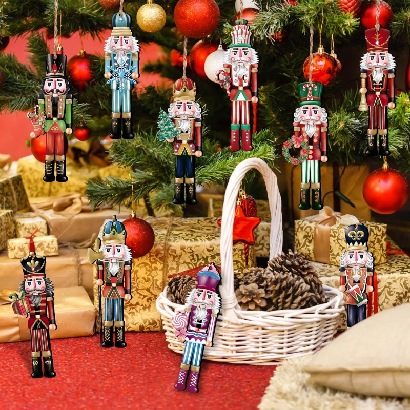 12/16 Stück Holz-Nussknacker-S – Nutcracker Figurine Bewertung und Preis