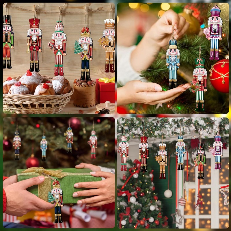 12/16 Stück Holz-Nussknacker-S – Nutcracker Figurine Bewertung und Preis