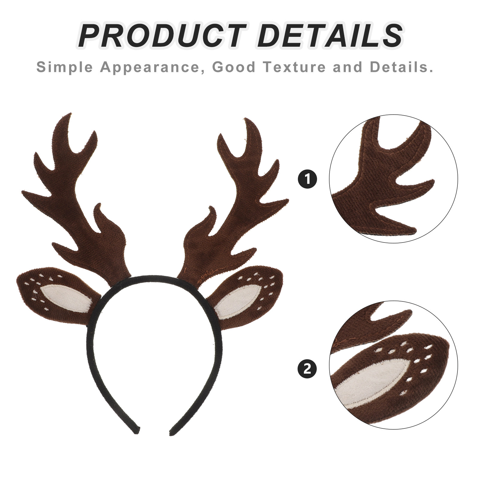 Rentiergeweih-Stirnband, Tiero – Reindeer Antlers Headband Bewertung und Preis
