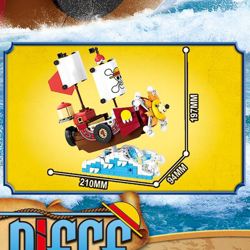 4-in-1 One Piece THOUSAND SUNN – Lego Set Technic Bewertung und Preis