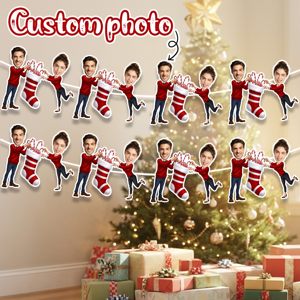 8/16/24-teiliger personalisier – Christmas Stocking Hanging Bewertung und Preis